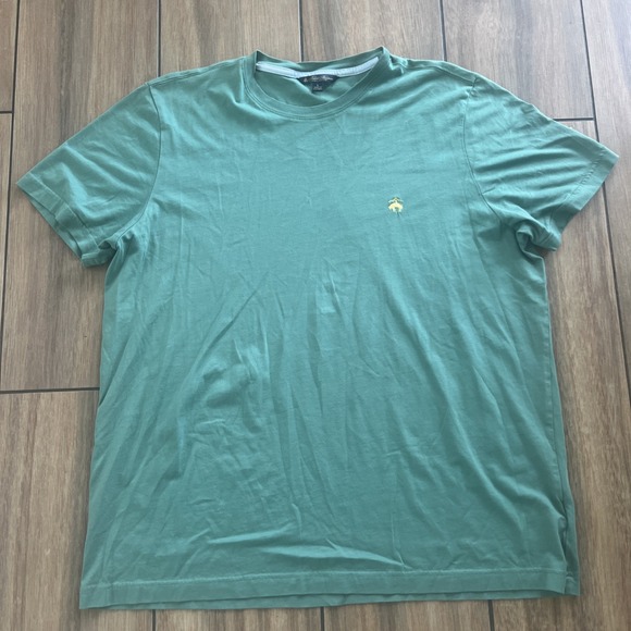 Brooks Brothers Green T-shirt Men's Size Large - Picture 1 of 6